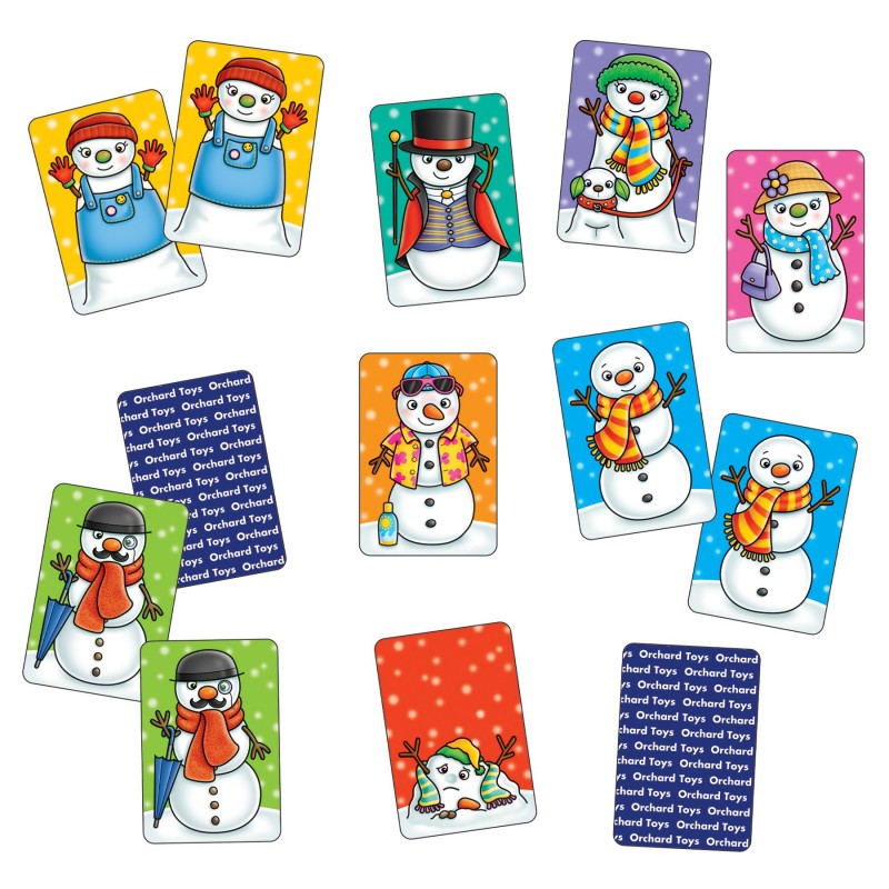 Orchard Toys Snowman Snap Mini Game Ηλικίες 3-6 ετών