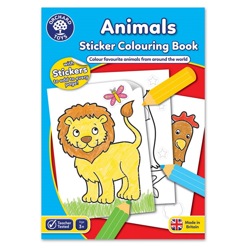 Orchard Toys Animals Colouring Book
