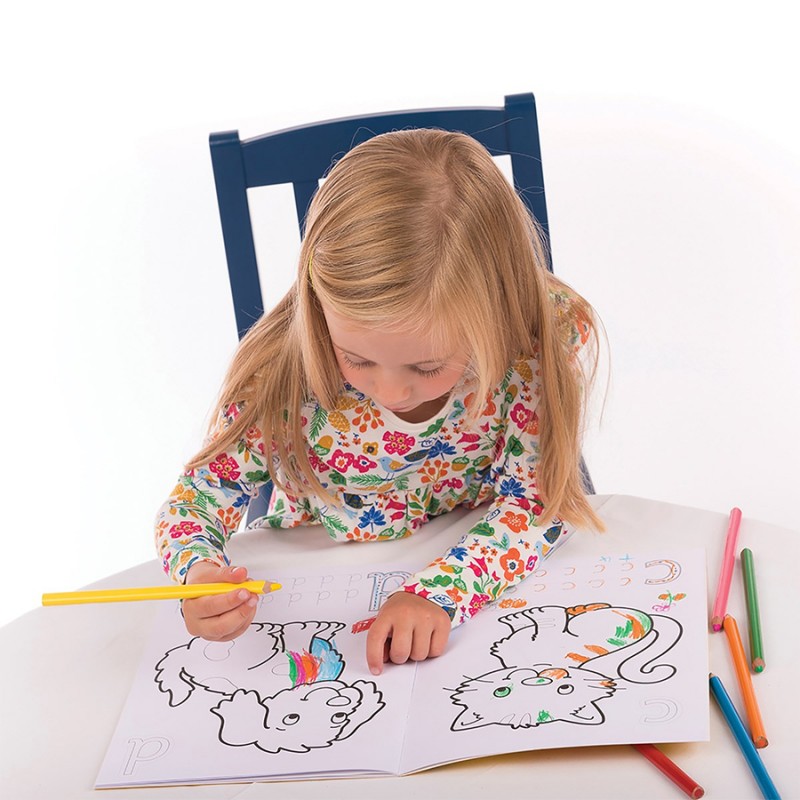 Orchard Toys First Words Colouring Book