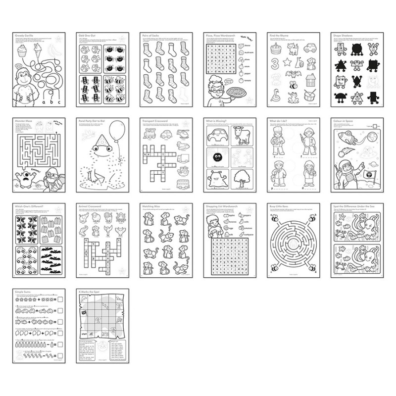Orchard Toys Things To Do Colouring Book