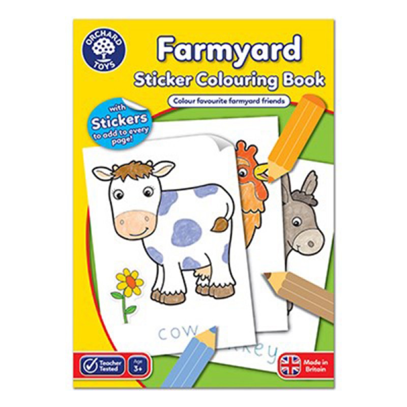 Orchard Toys : Farmyard Colouring Book