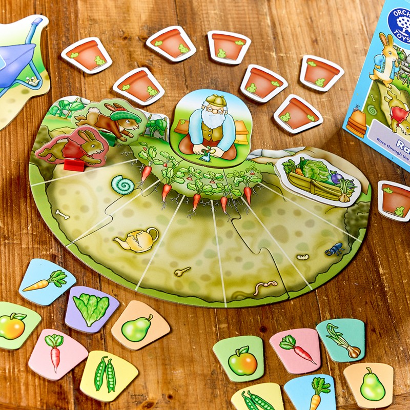 Orchard Toys Εκπαιδευτικό Επιτραπέζιο Παιχνίδι "Αγώνες με τον Peter Rabbit" Για Παιδιά 3-6 ετών