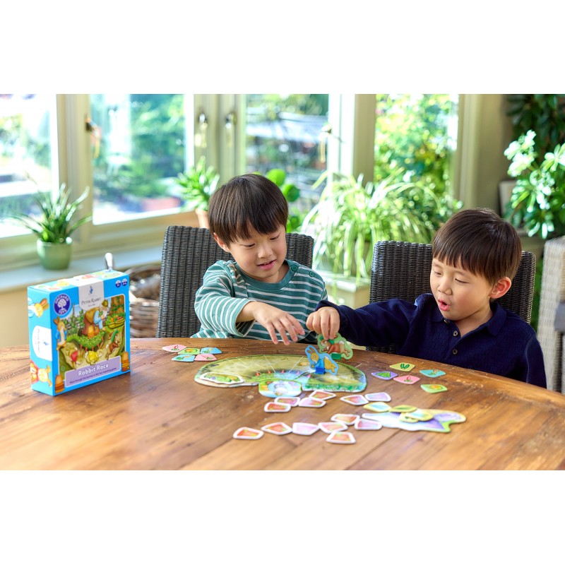 Orchard Toys Εκπαιδευτικό Επιτραπέζιο Παιχνίδι "Αγώνες με τον Peter Rabbit" Για Παιδιά 3-6 ετών