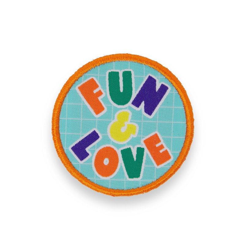 KiETLA: Σετ διακοσμητικά αυτοκόλλητα με βέλκρο - patch 3 τεμάχια - Typo