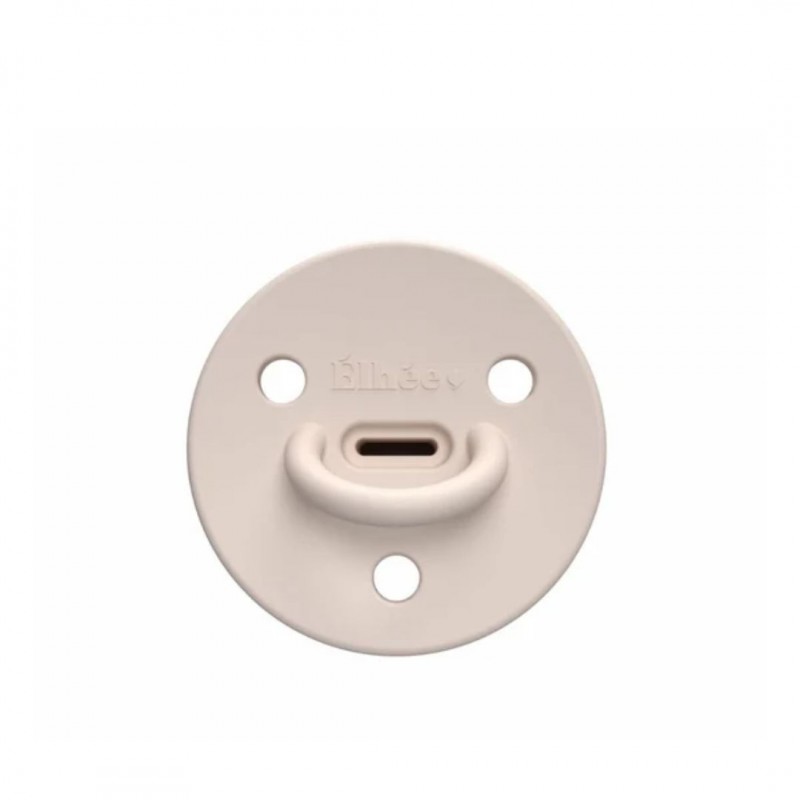 Elhee: Πιπίλα από ιατρική σιλικόνη Choochooo 6-18 μηνών - Nude