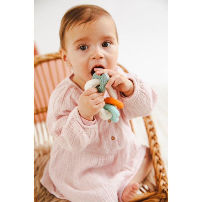 Σόφι καμηλοπάρδαλη Δακτύλιος οδοντοφυΐας από 100% φυσικό καουτσούκ