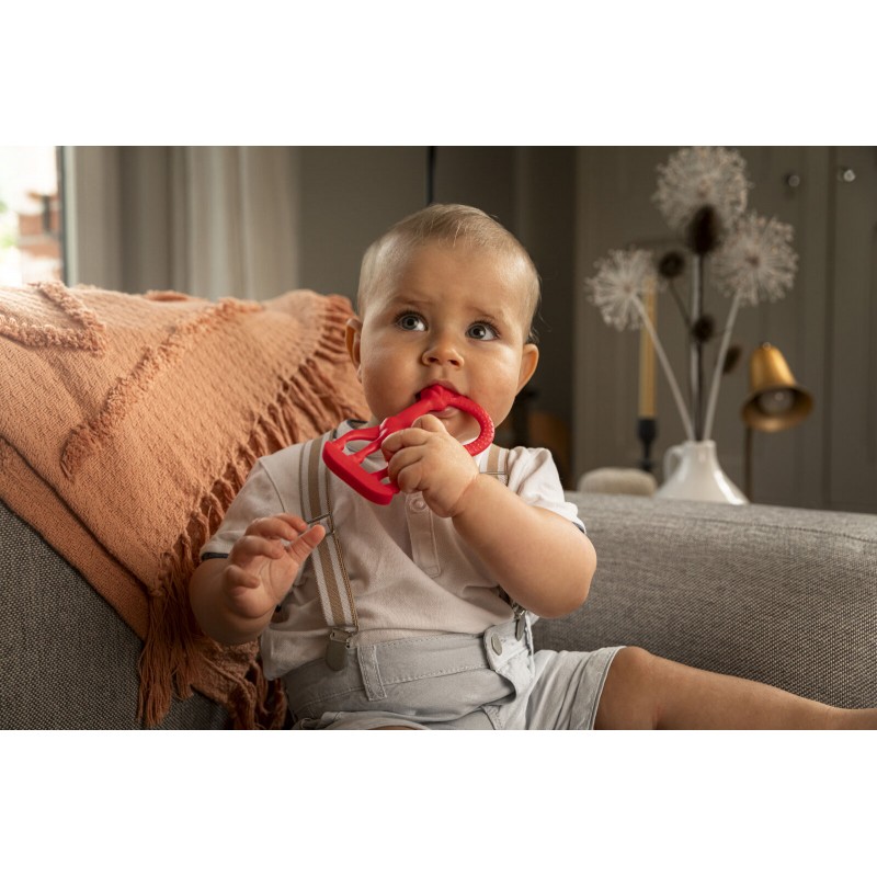 Σόφι καμηλοπάρδαλη Κρίκος οδοντοφυϊας Βανίλια Κόκκινο