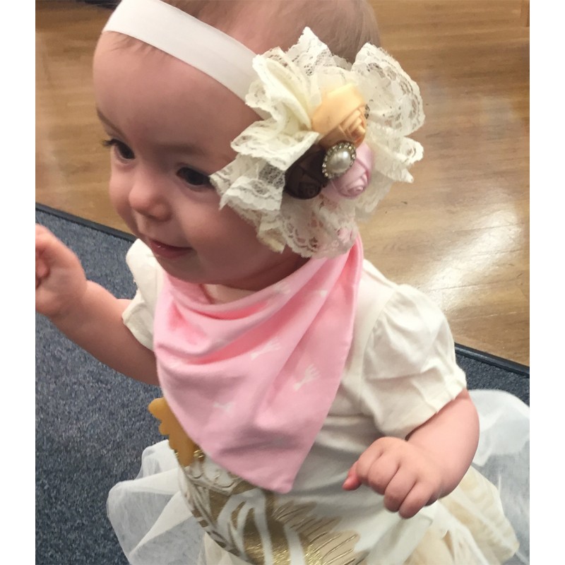 Σόφι καμηλοπάρδαλη Σαλιάρα Μπαντάνα με μασητικό από καουτσούκ