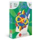 Sabbiarelli: Pocket Kit - Art & Craft με 4 μαρκαδόρους άμμου και 4 ζωγραφιές -Mandala 5+