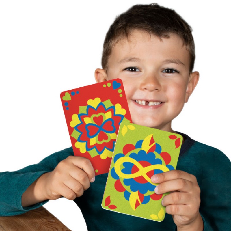 Sabbiarelli: Pocket Kit - Art & Craft με 4 μαρκαδόρους άμμου και 4 ζωγραφιές -Mandala 5+
