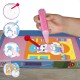 Sabbiarelli: Smart Kit - Art & Craft με 8 μαρκαδόρους άμμου , 8 ζωγραφιές-  Unicorn land 5+