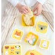 A little lovely company: Σετ 4 δοχεία φαγητού Lunch & Snack Box -Animal Friends