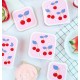 A little lovely company: Σετ 4 δοχεία φαγητού Lunch & Snack Box -Cherries