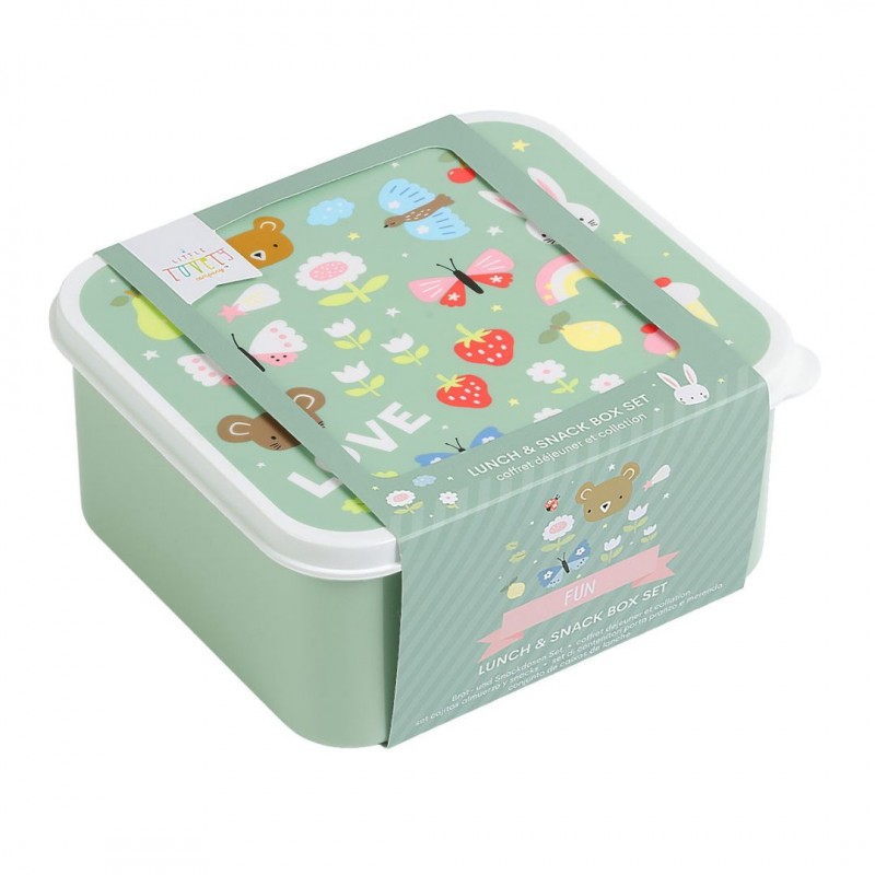 A little lovely company:  Δοχείο φαγητού Lunch box set Joy