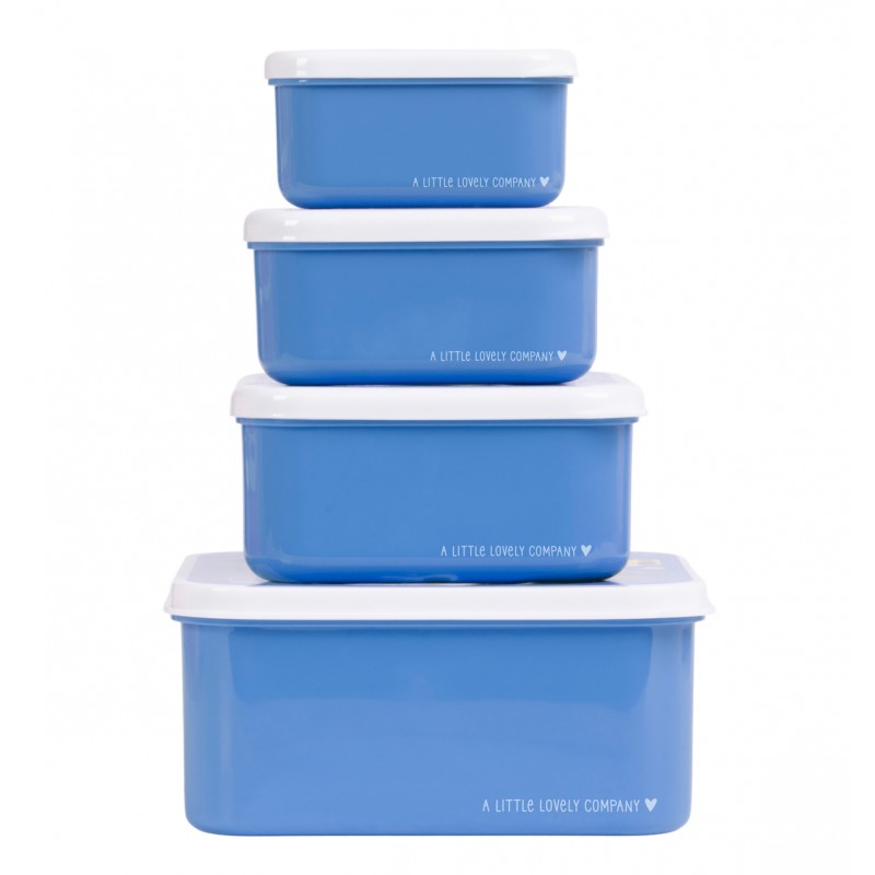 A little lovely company: Σετ 4 δοχεία φαγητού Lunch & Snack Box -Pirates