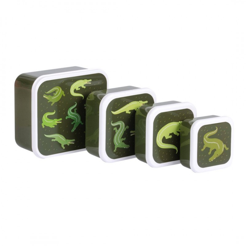 A little lovely company:  Δοχείο φαγητού Lunch box set Crocodiles