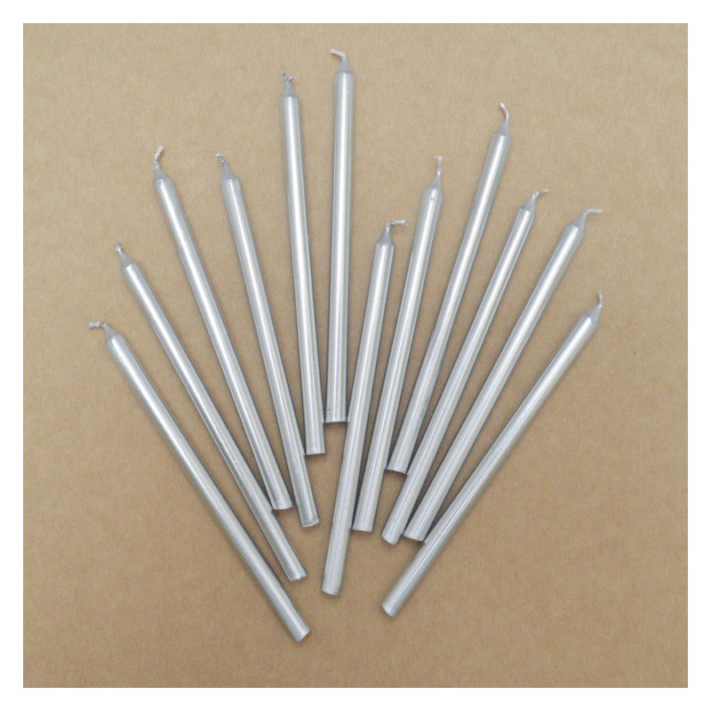 Scrap Cooking 12 ασημένια κεριά