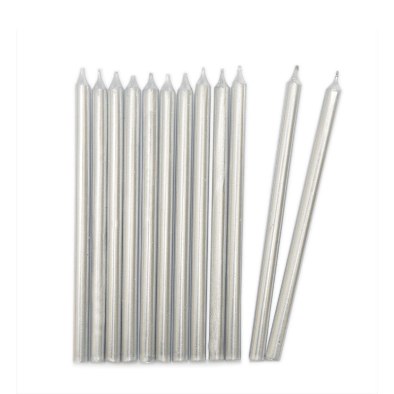 Scrap Cooking 12 ασημένια κεριά