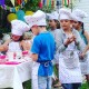 Scrap Cooking Σετ ποδιά και σκούφος μαγειρικής για παιδιά
