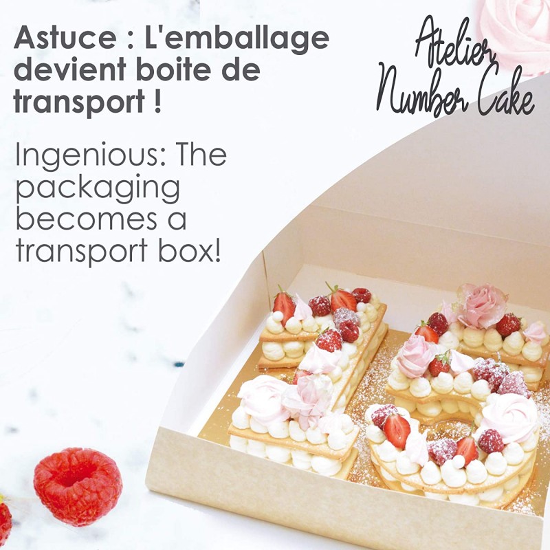 Scrap Cooking Σετ 9 αριθμών και εργαλεία για τούρτες