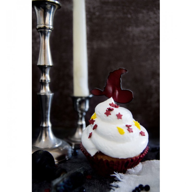 Scrap Cooking Διακοσμητικά και θήκες για cupcake -Halloween θέμα (24τμχ)