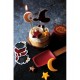 Scrap Cooking Κεριά για γλυκά-Halloween θέμα (8τμχ)
