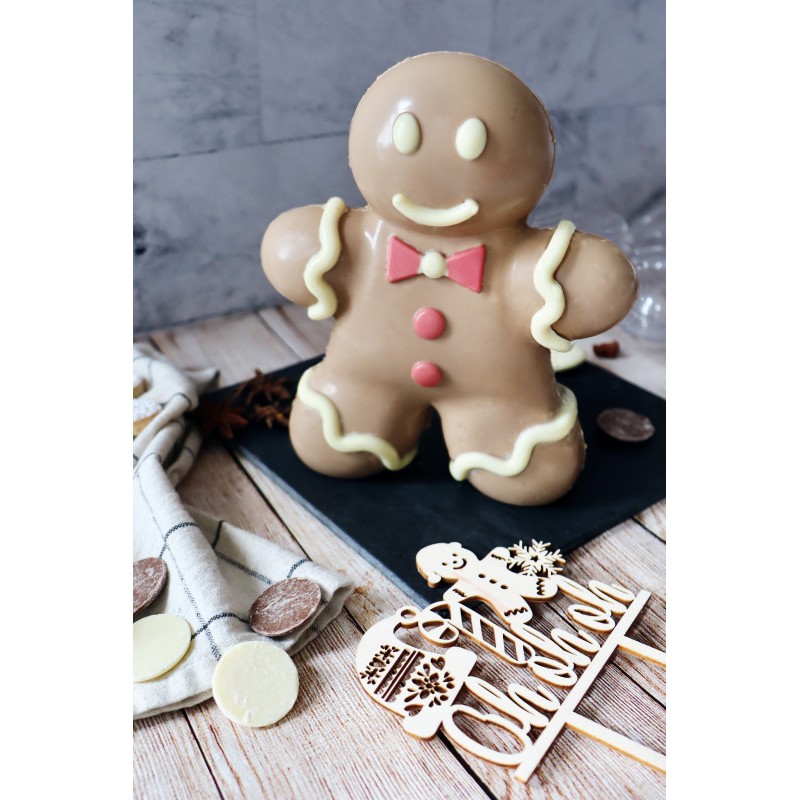 Scrap Cooking - 3D Καλούπι Gingerbread man