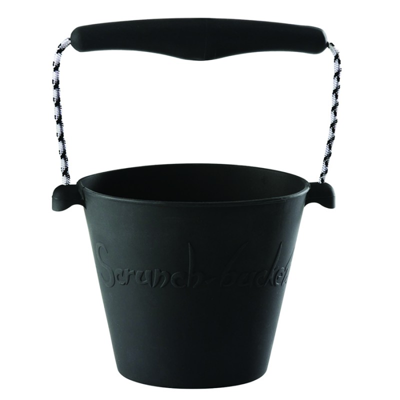 Scrunch Κουβαδάκι από ανακυκλώσιμη σιλικόνη Solid Black