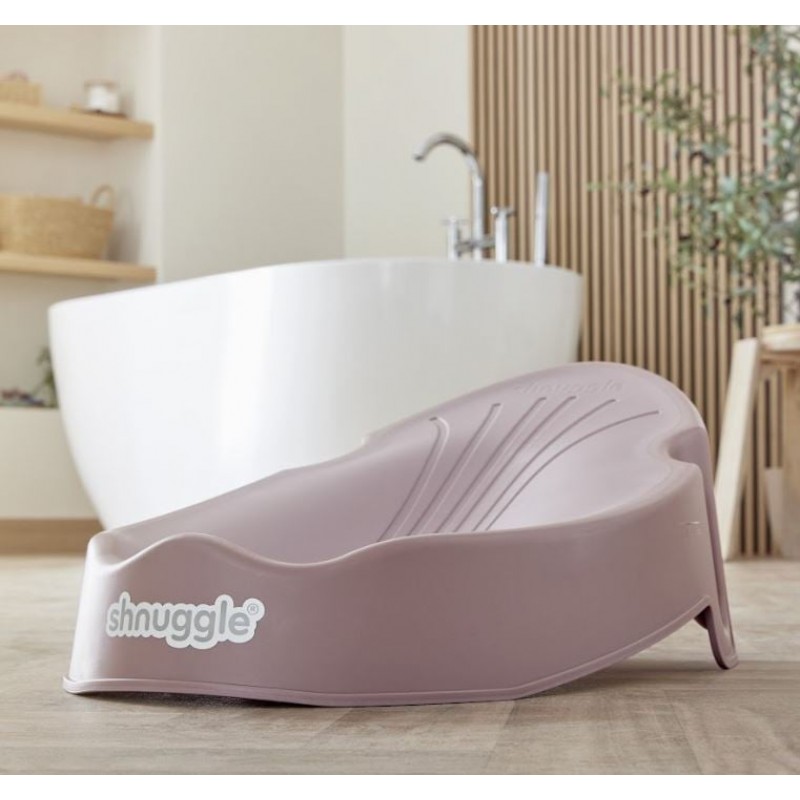 Shnuggle Αντιολισθητική βάση μπάνιου για νεογέννητο-Blossom