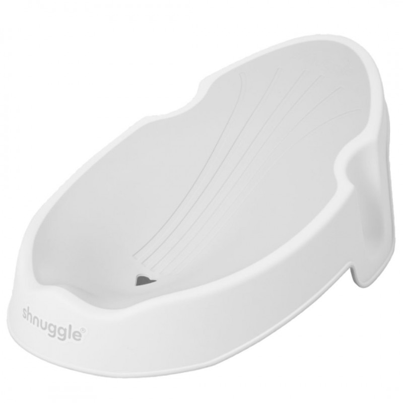 Shnuggle Αντιολισθητική  βάση μπάνιου για νεογέννητο-White/Gray