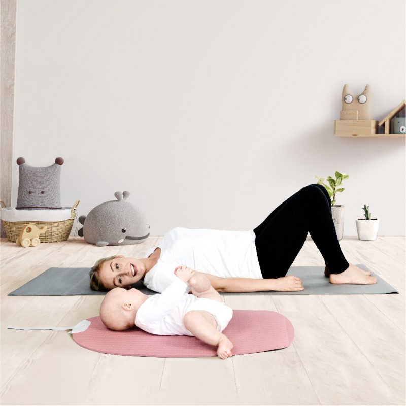 Shnuggle Χαλάκι Baby Yoga Ροζ