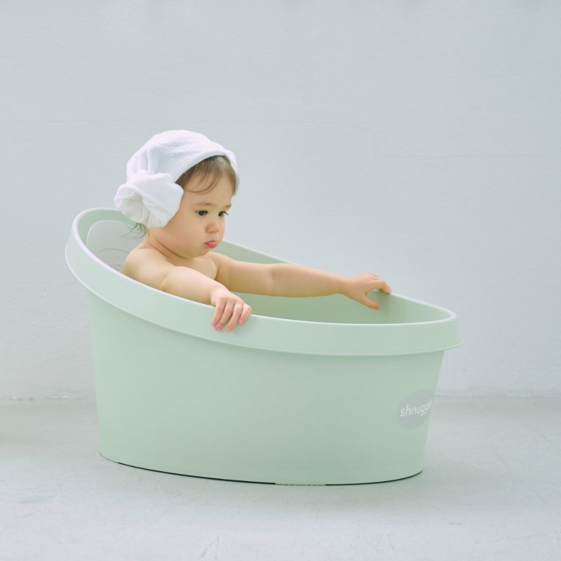 Shnuggle Toddler Bath Mint με τάπα