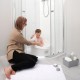 Shnuggle Toddler Bath Μπεζ με τάπα