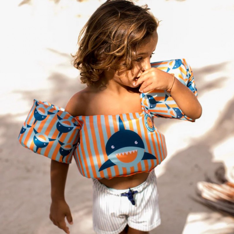 Swim Essentials: Μπρατσάκια με σωσίβιο για παιδιά με βάρος 15-30 κιλά - "Shark"