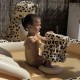 Swim Essentials: Μεγάλη πισίνα με τσουλήθρα - "Beige Leopard"