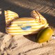 Swim Essentials: Μπρατσάκια με σωσίβιο για παιδιά με βάρος 15-30 κιλά - "Yellow-White Whale"