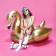 Swim Essentials: Στρώμα θαλάσσης για παιδιά από 6+ ετών - "Gold Swan"