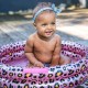 Swim Essentials: Φουσκωτή πισίνα Ø60εκ. με δύο αεροθαλάμους για μωρά από 0 μηνών - "Rose Gold Leopard"