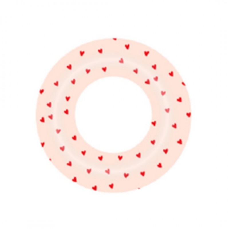 Swim Essentials: Σωσίβιο ⌀65εκ. για παιδιά από 4+ ετών - "Pink Hearts"