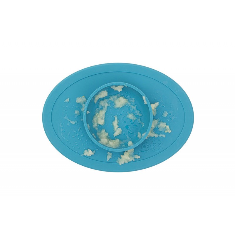 Ezpz: Εκπαιδευτικό μπολ 4+ μηνών Tiny Bowl Blue
