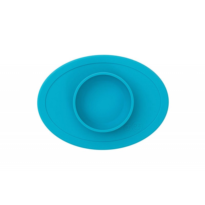 Ezpz: Εκπαιδευτικό μπολ 4+ μηνών Tiny Bowl Blue