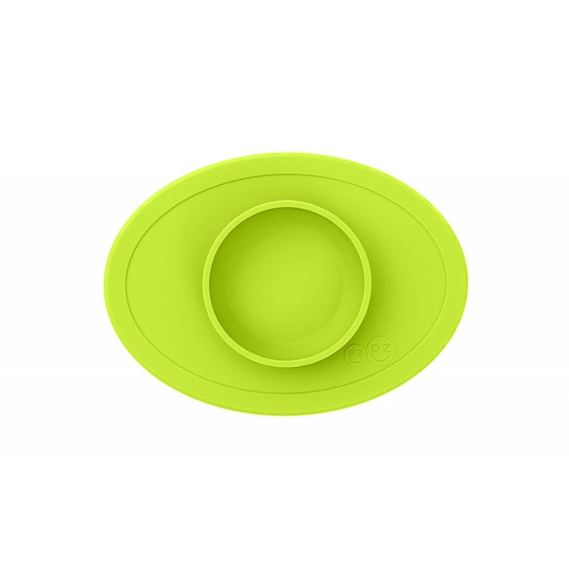 Ezpz: Εκπαιδευτικό μπολ 4+ μηνών Tiny Bowl Lime