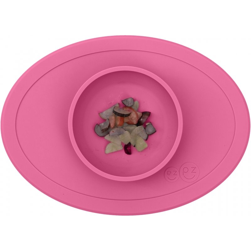 Ezpz: Εκπαιδευτικό μπολ 4+ μηνών Tiny Bowl Pink