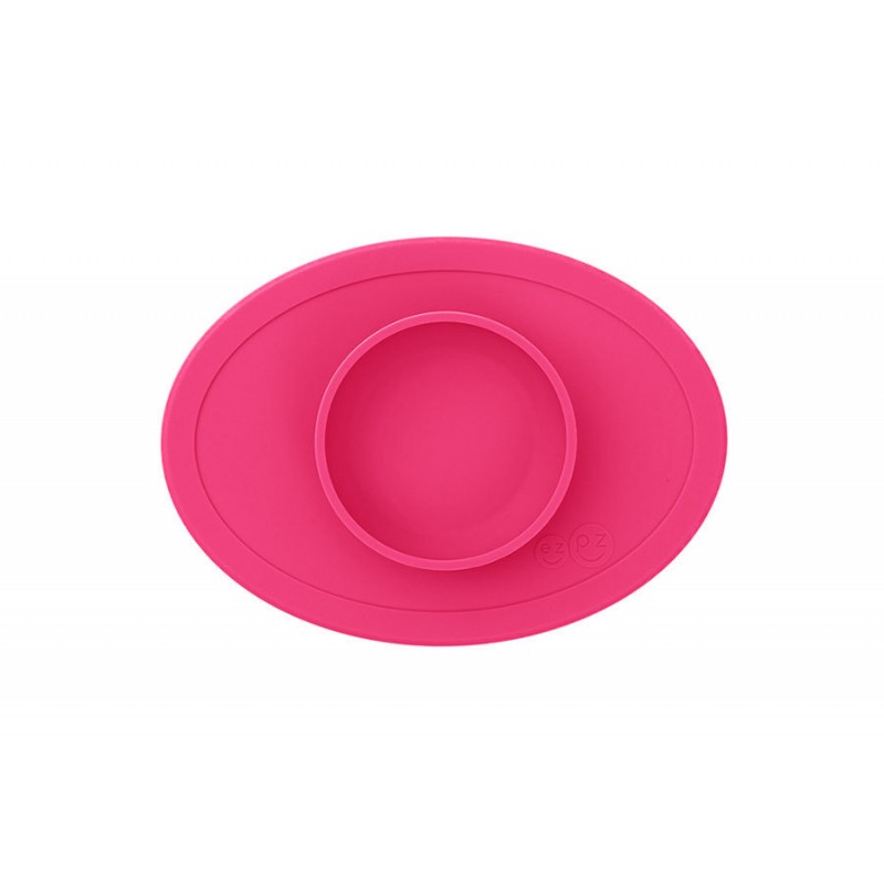 Ezpz: Εκπαιδευτικό μπολ 4+ μηνών Tiny Bowl Pink