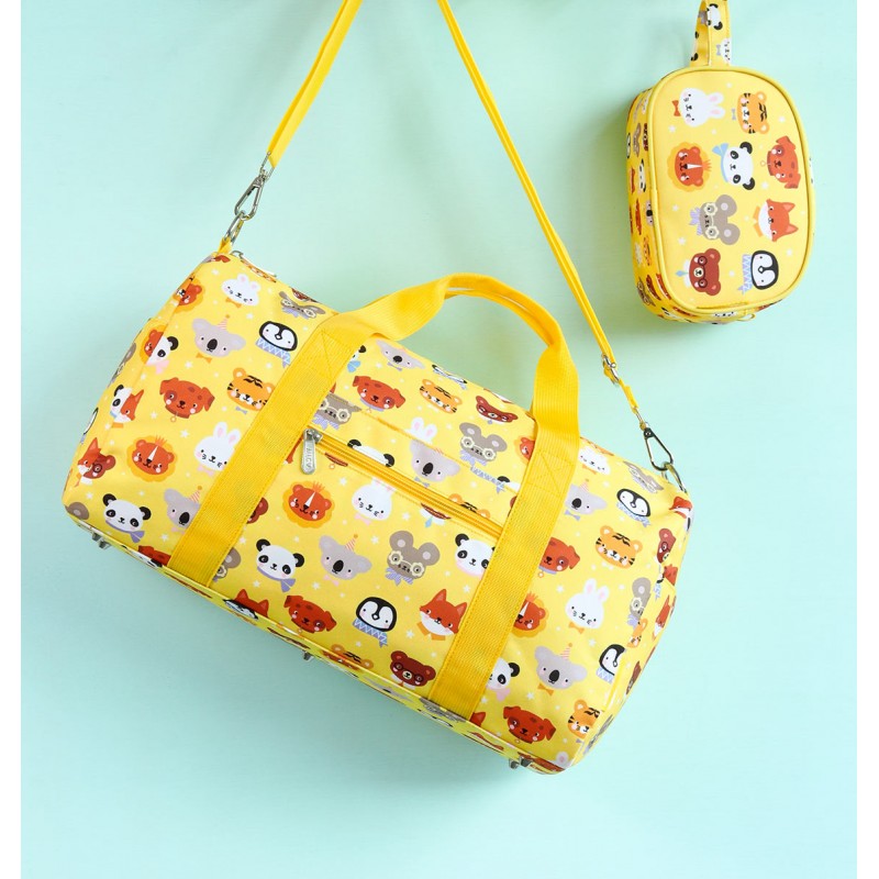 A little lovely company: Μικρή Τσάντα προπόνησης-ταξιδιού 46x25εκ - Animal Friends