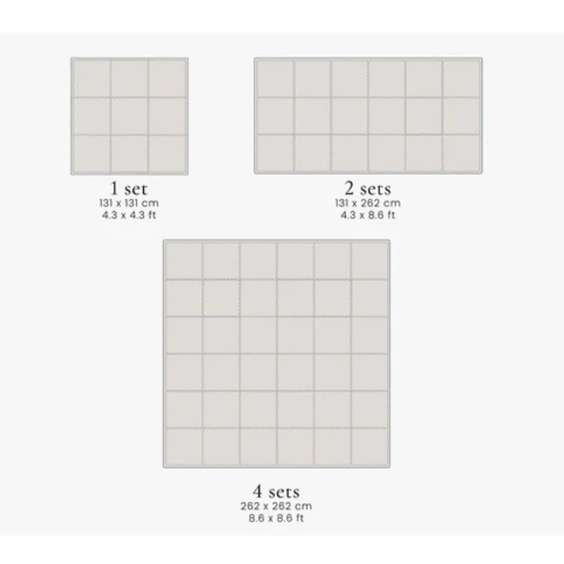 Toddlekind Μονόχρωμο Παζλ Δαπέδου - Classic Clay