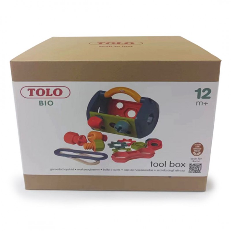 Tolo Toys: Εργαλειοθήκη από βιοδιασπώμενο υλικό- 14 τμχ