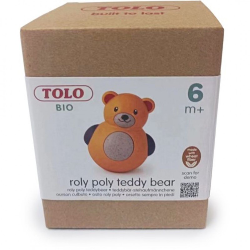 Tolo Toys: Αρκουδάκι που λικνίζεται από βιοδιασπώμενο υλικό