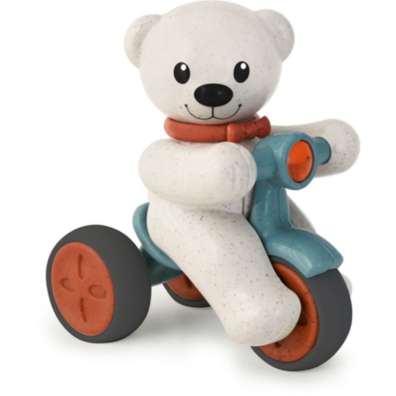 Tolo Toys: Αρκουδάκι με ποδήλατο που τρέχει από βιοδιασπώμενο υλικό