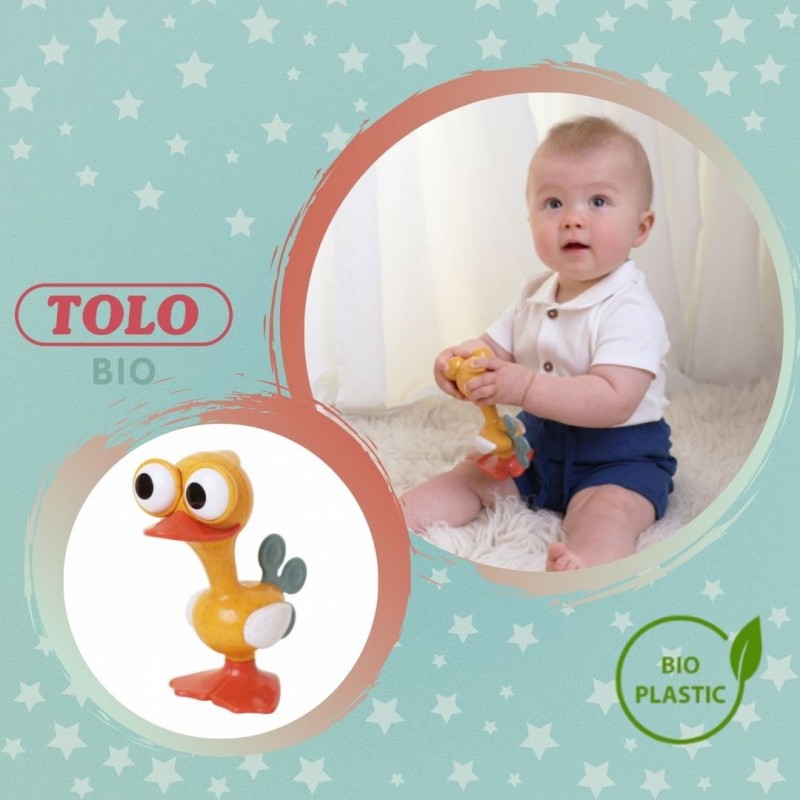 Tolo Toys: Αστείο πουλάκι με κινούμενα μάτια από βιοδιασπώμενο πλαστικό